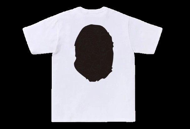 LINE CAMO BIG APE HEAD TEE